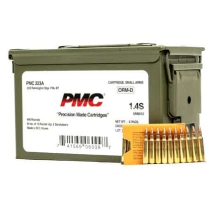 PMC 223 Rem 55gr FMJ BT 6 Bandoleers