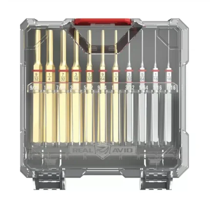 Real Avid Accu-Punch 11 Pc Brass Punch Set
