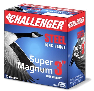 50080 Challenger Steel Super Magnum 12ga 3" 1-3/8oz #BB 25rd Box