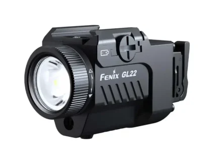 Fenix GL22 Weapon Light w Red Laser BLK