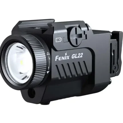 Fenix GL22 Weapon Light w Red Laser BLK