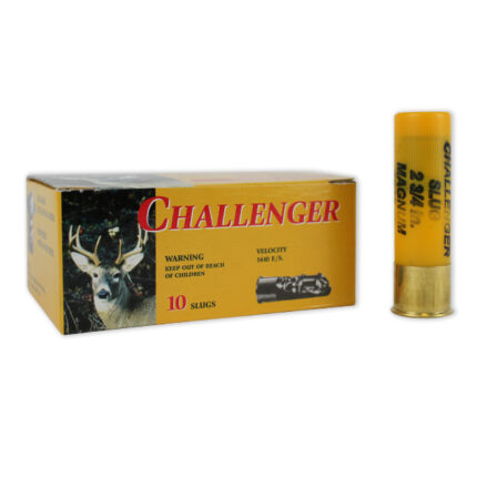 Challenger Magnum 20ga 2-3/4in Rifled Slugs