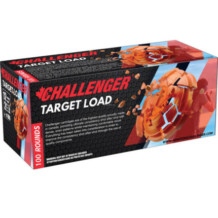 Challenger Target Load 12ga 2-3/4in 1200fps #8 100rd