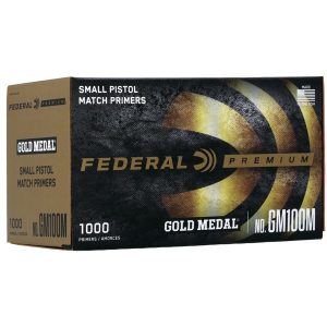 Federal Gold Medal Small Pistol Primers