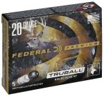 Federal Rifled Slug Truball 20ga 3" 1700 FPS 3/4oz