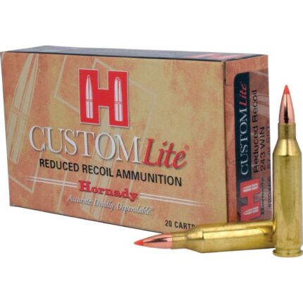 Hornady Custom Lite 243 Win 87gr SST 20rd
