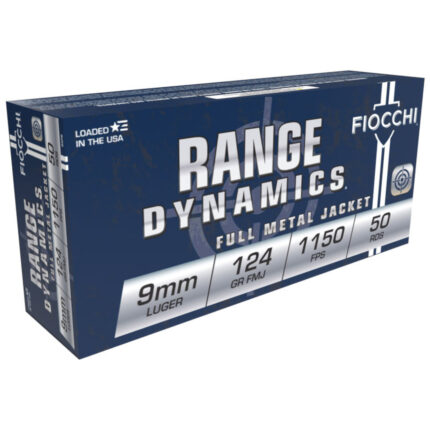 Fiocchi RD 9mm 124gr FMJ