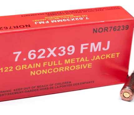 Norinco 7.62x39mm 122gr NonCorrosive