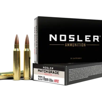 Nosler Custom Competition 223 Rem 69gr HPBT