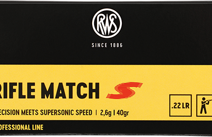 RWS Rifle Match S 22lr 40gr LRN