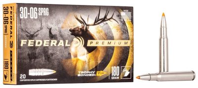 Federal Premium 30-06 Sprg 180gr Bonded Tip