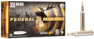 Federal Premium 300 WM 180gr Bonded Tip