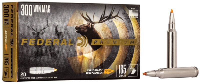 FED-P300WTT2 Federal Premium 300 WM 165gr Bonded Tip
