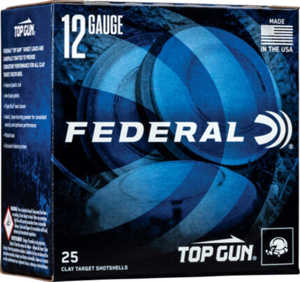 Federal Top Gun 12ga 2-3/4in #7.5 (1180 FPS)