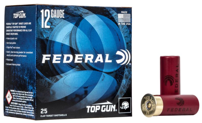 FED-TG128 Federal Top Gun 12ga 2-3/4in #8 (1145fps)
