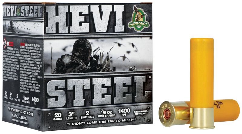 HS62002 Hevi-Shot Steel 20ga 3in #2
