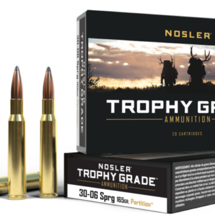 Nosler Trophy Grade 30-06 SPRG 165gr Partition
