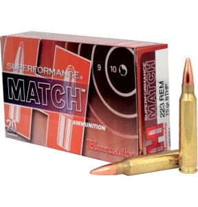 Hornady Superformance 223 Rem 75gr BTHP