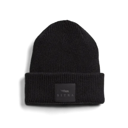 Sitka Double Cuff Acrylic Knit Beanie