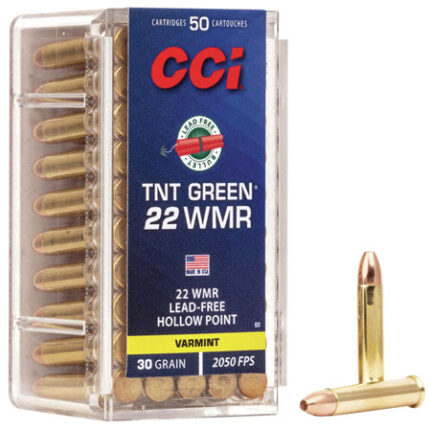 CCI TNT Green 22 WMR 30gr