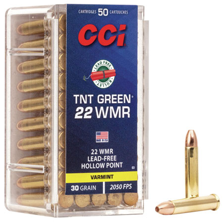 CCI TNT Green 22 WMR 30gr CCI TNT Green 22 WMR 30gr