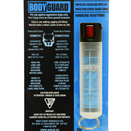 Defense Aerosols Bodyguard Stream Dog Repellent