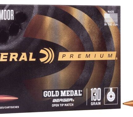 Federal Gold Medal Match 6.5 CM 130gr Berger Hybrid VLD