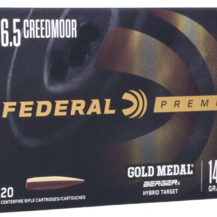 Federal Gold Medal Match 6.5 CM 140gr Berger