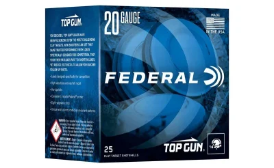 Federal Top Gun 20ga 2-3/4″ #8 — Victory Ridge Sports