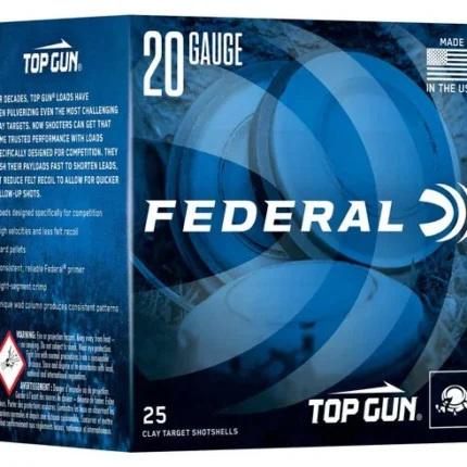 Federal Top Gun 20ga 2-3/4" #8