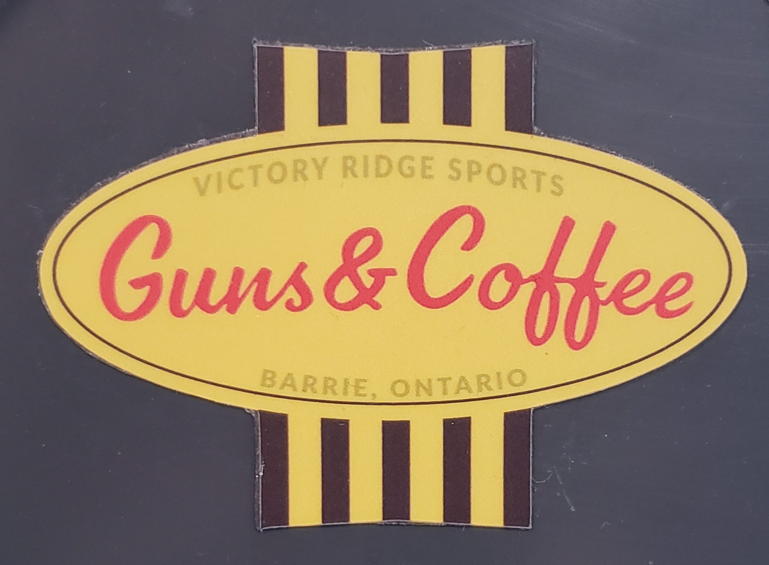 Guns n Coffee Sticker Guns and Coffee Sticker VRS Brand