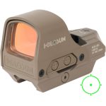 Holosun Flat Dark Earth, Green Circle Dot Reticle