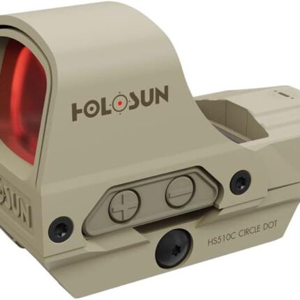 Holosun Flat Dark Earth, Circle Dot Reticle