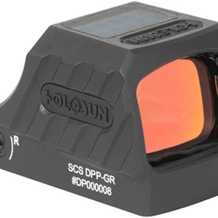 Holosun Solar Charging, Green Dot Multi-Reticle, P320 Pistol Cut