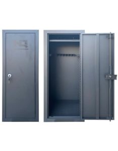 HQ Outfitters steel 18 Gun Cabinet Grey