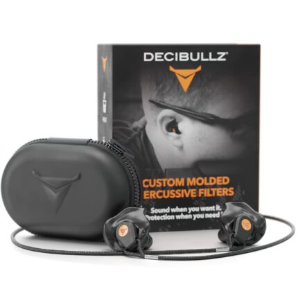 Decibullz Moldable Shooting Filter Earplugs