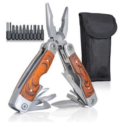 Maxam Multi-Tool Kit with Wood Handle