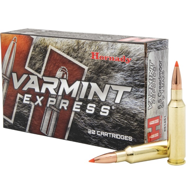 Hornady Varmint Express 6.5 Creedmoor 95gr V-Max-2 Hornady Varmint Express 6.5 Creedmoor 95gr V-Max