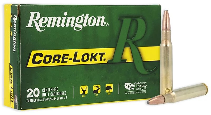 Remington Core-Lokt 30-06 Sprg 150gr PSP Remington Core-Lokt 30-06 Sprg 150gr PSP