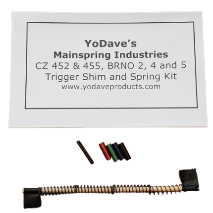 YoDave Trigger Spring Kit for CZ 452, 455, BRNO 2,4, and 5