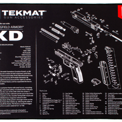 TekMat Gun Cleaning Mat