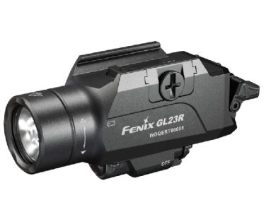 Fenix GL23R Weapon Light w Green Laser BLK
