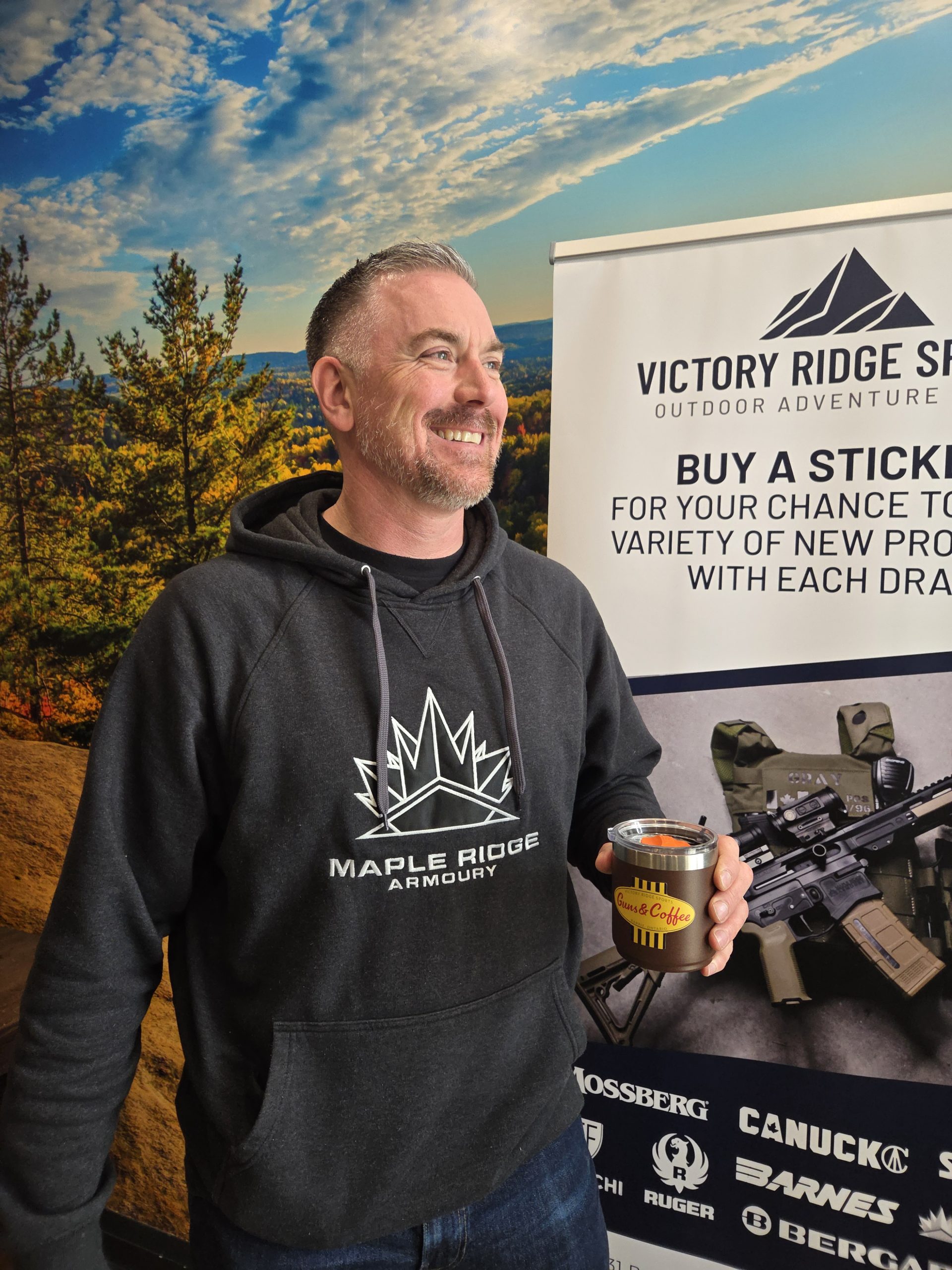 MRA Logo Hoodie Maple Ridge Armoury Logo Hoodie