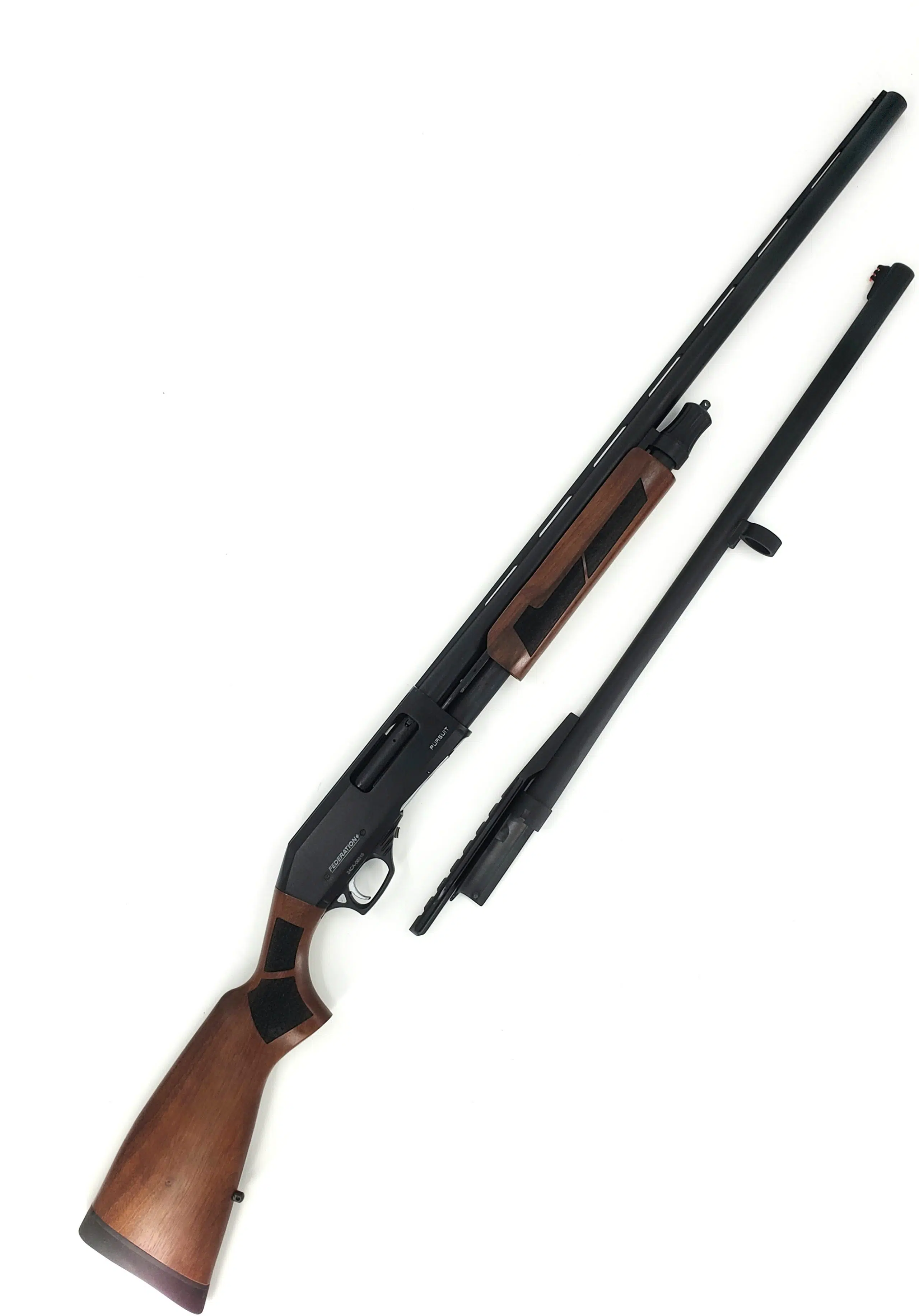 Federation Firearms Pursuit 12Ga Pump Shotgun Walnut - VICTORY
