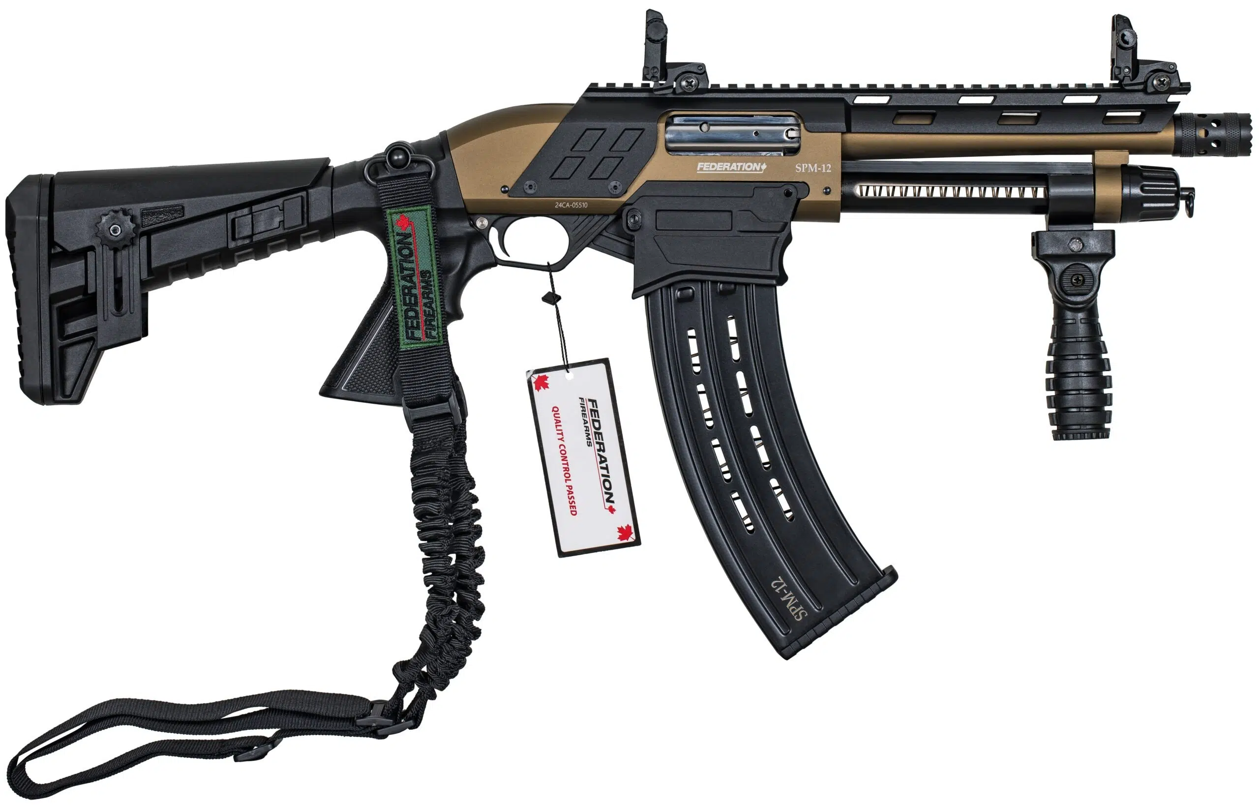 Federation Firearms SPM-12 shorty 12ga mag-fed pump shotgun