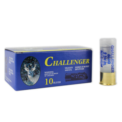 Challenger 12ga Slugs 2-3/4in 10rd