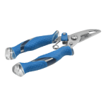 Cuda 5inch Stainless Steel Mini Plier with Ring Splitter and Crimper - Image 2