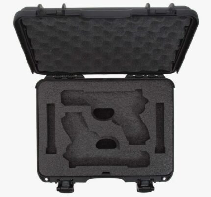 Nanuk 910 2 Up Glock Pistol Case