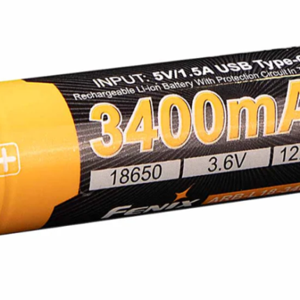 Fenix ARB-L18-3400U V3.0 Built-in USB Rechargeable Battery