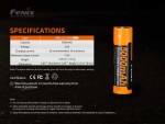 Fenix ARB-L21-5000 V2.0 Rechargeable Battery - Image 6